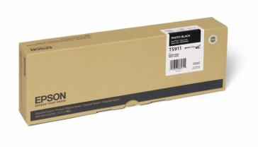 Epson UltraChrome K3 Photo Black Ink Cartridge (T591100) for Epson Stylus Pro 11880 - 700ml - Expired