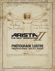 product Arista-II RC Lustre Inkjet Paper - 252gsm 5x7/20 Sheets
