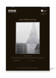 product Epson Cold Press Natural Inkjet Paper - 340gsm 17x22/20 Sheets