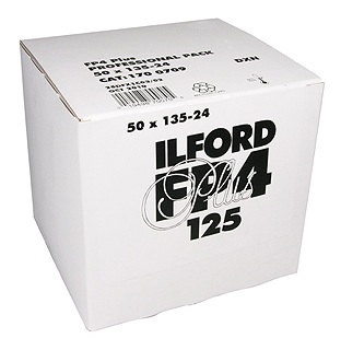 product Ilford FP4+ 125 ISO 35mm x 24 exp. 50-roll pack