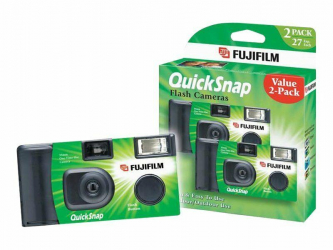 product Fuji QuickSnap Disposable Camera 400 ISO 35mm x 27 exp. - 2 Pack