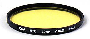 product Hoya Filter HMC Yellow K2 72mm - CLOSEOUT